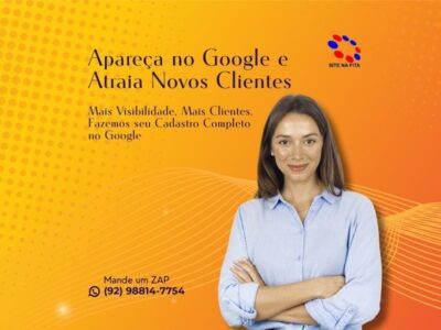 Incluímos sua empresa no Google e você ainda ganha um site básico grátis