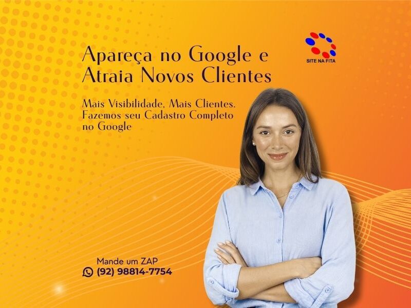 Incluímos sua empresa no Google e você ainda ganha um site básico grátis
