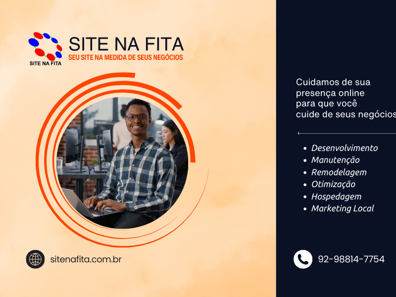 Transforme sua presença online com a Agência Site na Fita!