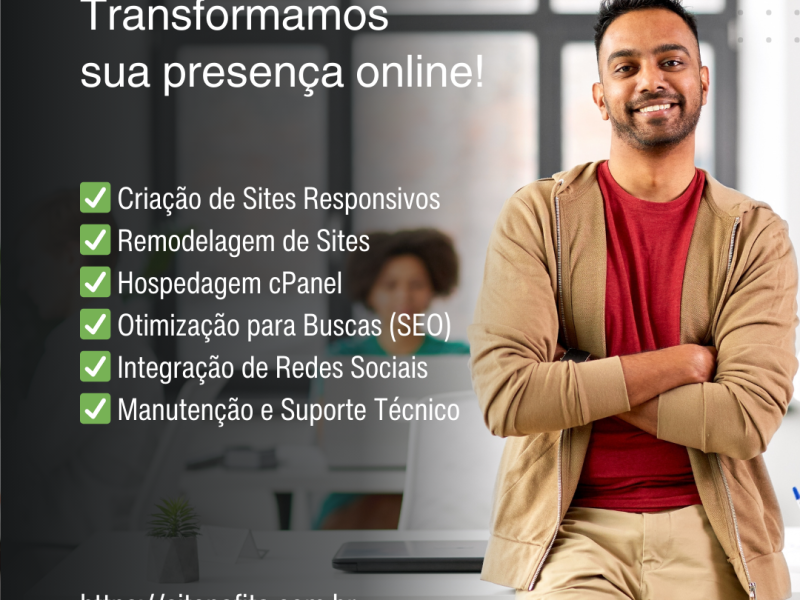 Transforme sua presença online com a Agência Site na Fita!