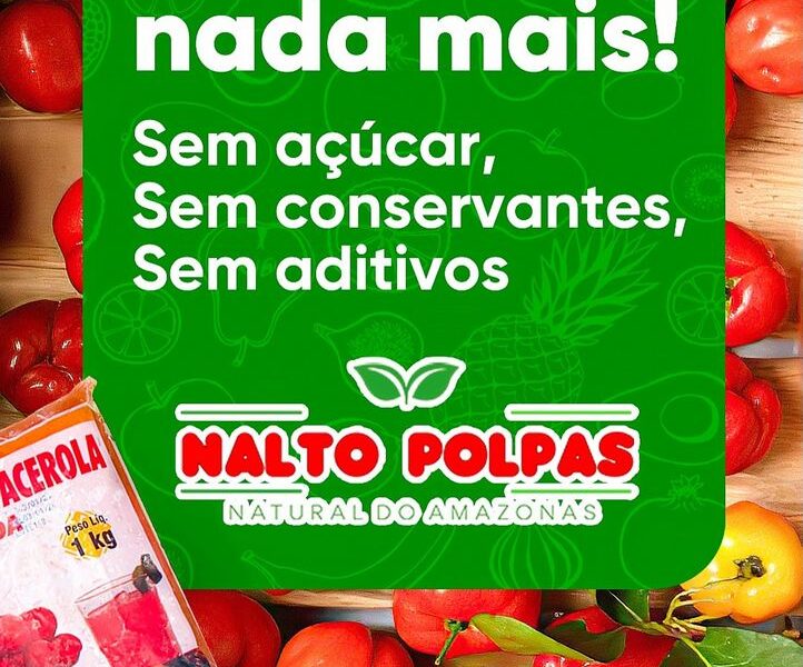 Nalto Polpas Sabor Natural do Amazonas