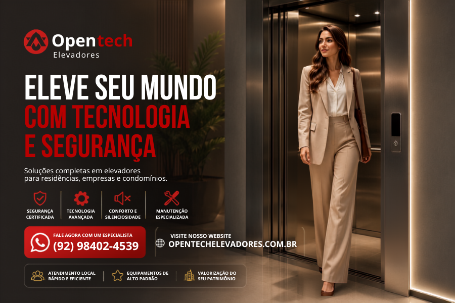 Opentech Elevadores e Escadas Rolantes